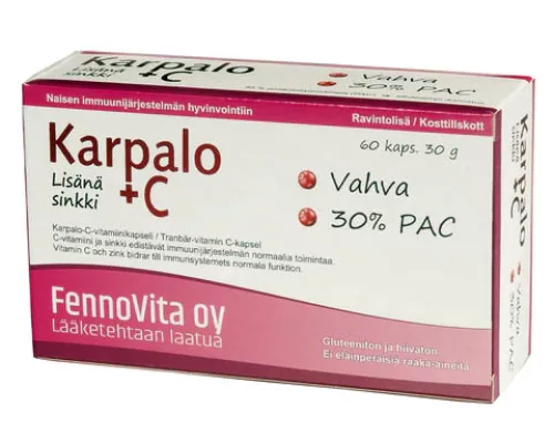 Karpalo+C, 60 kaps