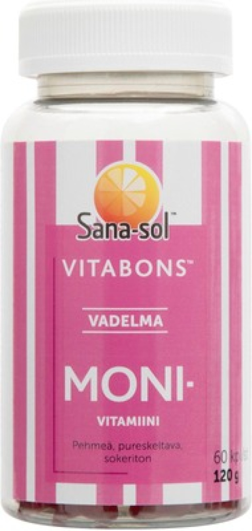Sana-Sol 60kpl Vitabons Monivitamiini