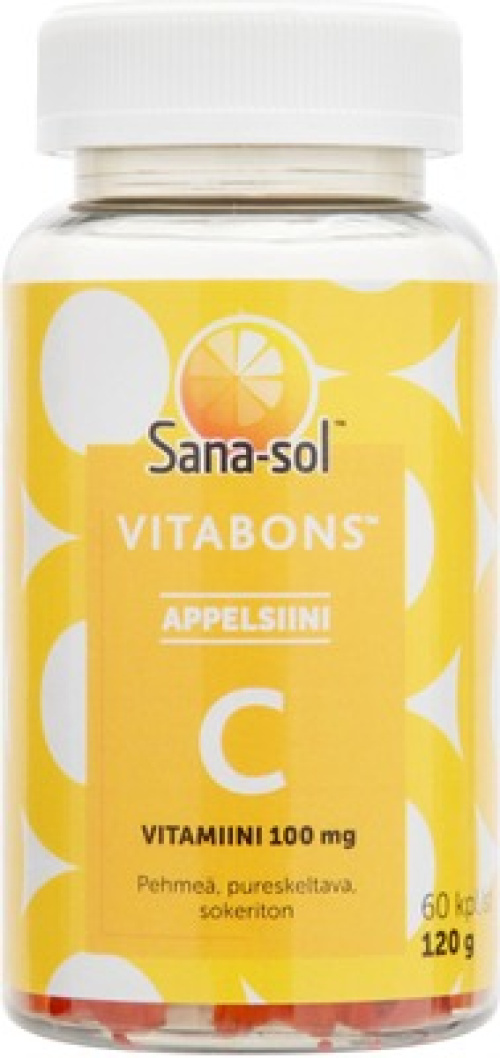 Sana-Sol 60kpl Vitabons C-vitamiini