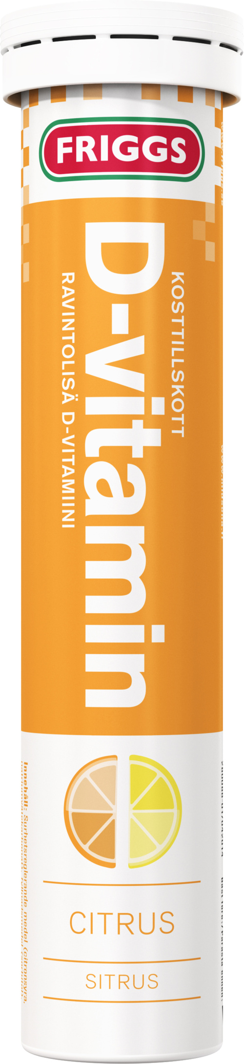 Friggs D-vit Pore Citrus 20tabl
