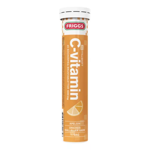 Friggs C-vitamiini 1000mg Appelsiin 20tb