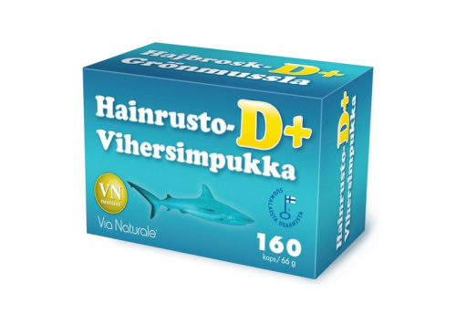 VN Hainrusto Vihersimpukka D+,  160tbl