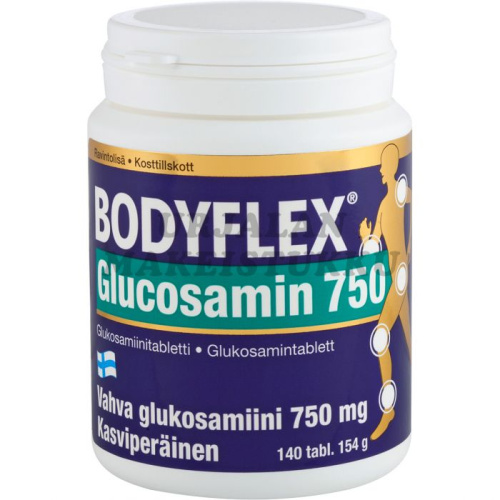 Bodyflex Glukosamiini 750mg