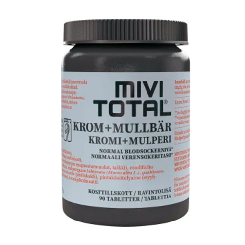 Mivitotal Chrome&Mulberry 90 tabl