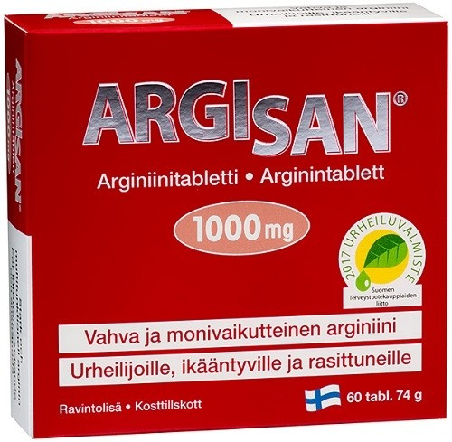 Argimax Arginiinitabletti 1000mg 60tabl