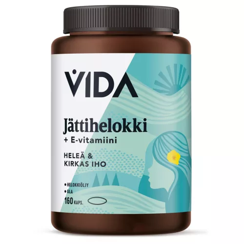 Vida Jättihelokki ravintolisä 160 kaps 113g