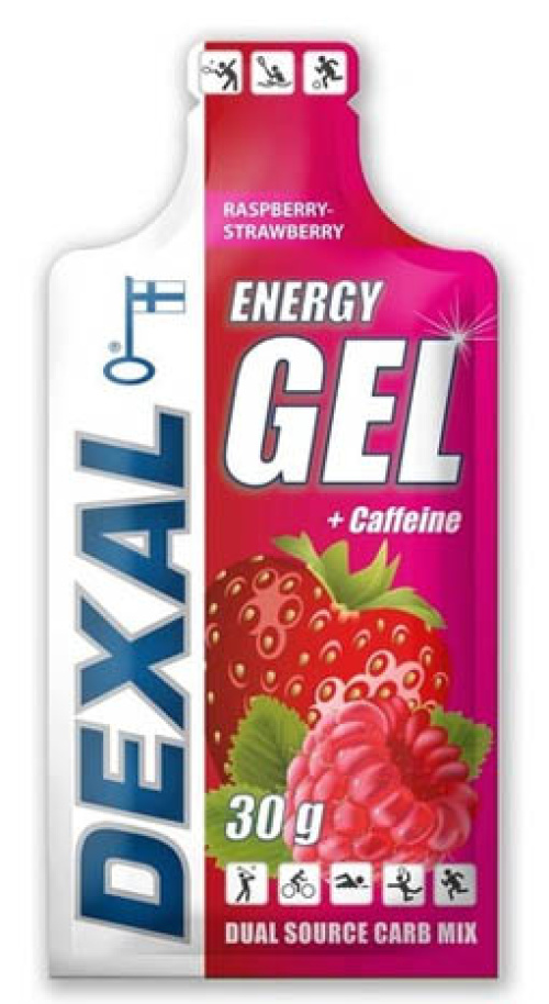Dexal Energy Gel Vadelma-Mansikka 30g