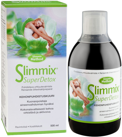 Slimmix Superdetox Puhdistuskuuri 500ml
