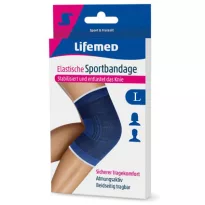 Lifemed elastinen urheilu "polvituki" L
