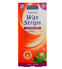 Argan Oil Wax Strips 20'S