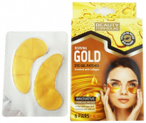 Beauty Formulas Reviving Gold geelisilmälaput 6 kpl