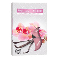 Tealight Scent 6s vanilja-orkidea