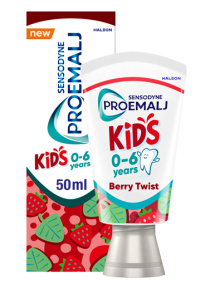 Sensodyne ProEmalj Kids hammastahna päivittäiseen käyttöön, 0-6 vuotiaille 50ml