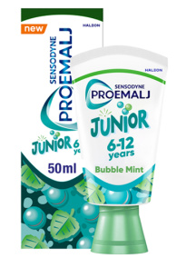 Sensodyne ProEmalj Junior hammastahna päivittäiseen käyttöön, 6-12 vuotiaille 50ml