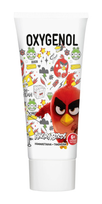 Oxygenol Angry Birds hammastahna 50ml