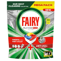 Fairy Platinum Plus All in One Anti-Dull Lemon konetiskitabletti 59kpl