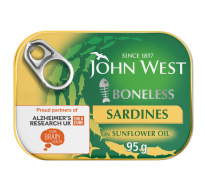John West Sardiini Sunflower Oil 95/67g