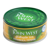 John West Yellowfin tonnikalaviipaleita auringonkukkaöljyssä 160g/112g