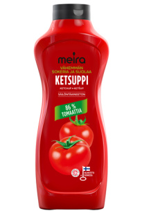 Meira Ketsuppi Vähemmän Sokeria 900g
