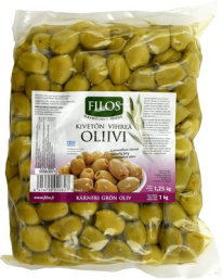 Filos vihreä oliivi kivetön 1,25/ 1kg Kr