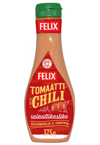 Felix tomaatti-chili salaattikastike 375g