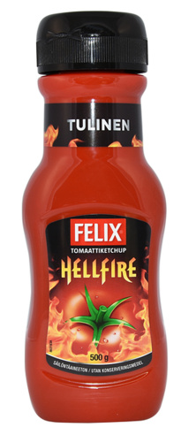Felix ketchup Hellfire 500g