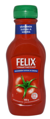 Felix ketchup 980g Tomaattisose 83%