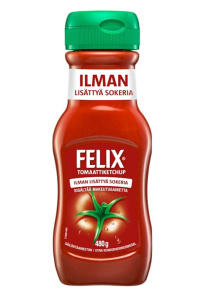 Felix ketchup llman lisättyä sokeria 480g