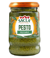 Sacla Pesto Villi Valkosipuli 190g