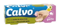 Calvo Tonnikala Oliivi&#246;ljyss&#228; valkosipulilla 240g
