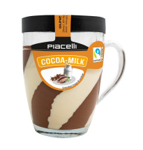 Piacelle Hasselpähkinä-kaakaolevite Duo 300g