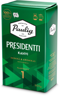 Presidentti kahvi suodatinkahvi 500g