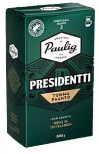 Presidentti kahvi Tummapaahto 500g
