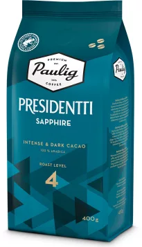 Presidentti Sapphire kahvipapu 400g RFA