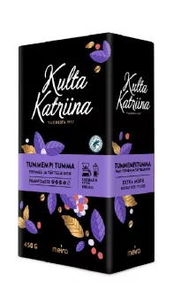 Kulta Katriina Tummempi tumma suodatinkahvi UTZ 450g 