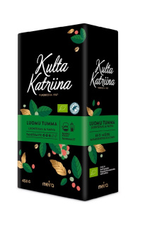 Kulta Katriina Luomu tumma paahto pannukahvi UTZ 450g