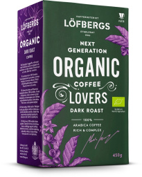 Löfbergs Organic Suodatinkahvi Dark 450g
