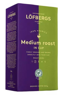 LÖFBERGS Keskipaahto suodatinkahvi 500g
