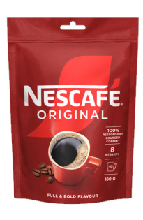 Nescafé Original pikakahvi 180 g täyttöpussi