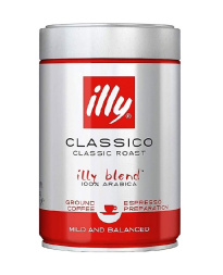 Illy Espresso Classico Keskipaahto Jauhettu 250g