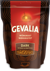 Gevalia Dark pikakahvi pussi 200g