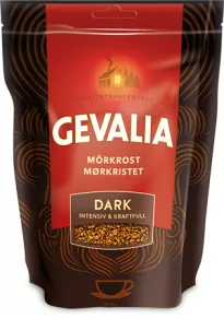 Gevalia Dark pikakahvi pussi 200g
