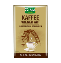 Gina Jauhettu Kahvi 250g
