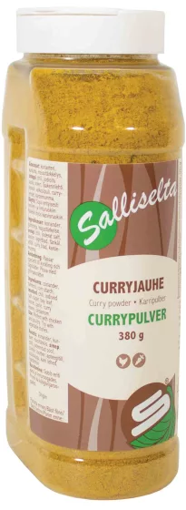 Salliselta Curryjauhe 380g
