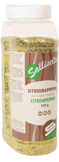 Sallinen Sitruunapippuri 530g