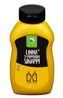Herkkumaa Linna 7-Pippurin Sinappi 300g
