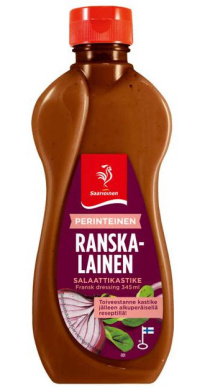 Saarioinen Perinteinen ranskalainen salaattikastike 345ml