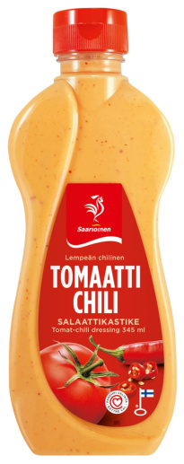 Saarioinen Tomaatti-Chili salaattikastike 345ml