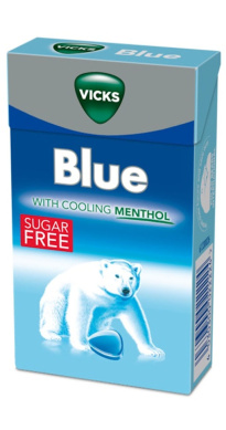 Vicks blue kurkkupastilli 40g sokeriton