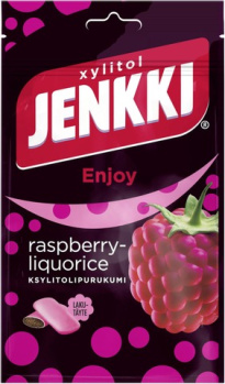 Jenkki Enjoy Vadelma-Lakritsi 100g